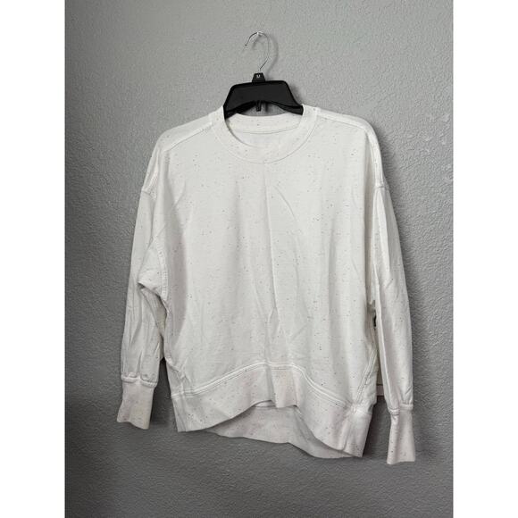 Lululemon LA Back in Action Crewneck - White Confetti - Picture 2 of 5